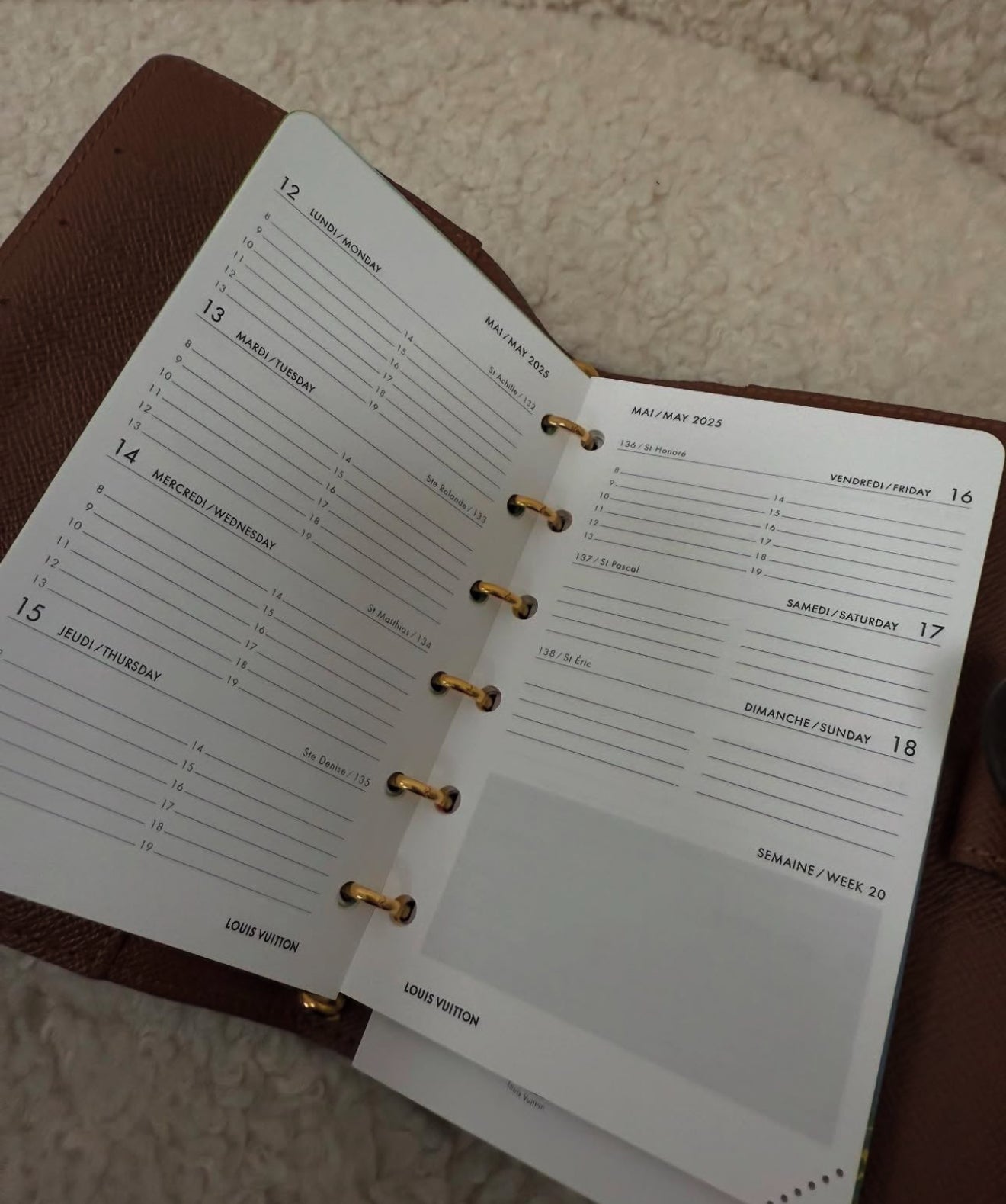 Agenda Louis Vuitton PM
