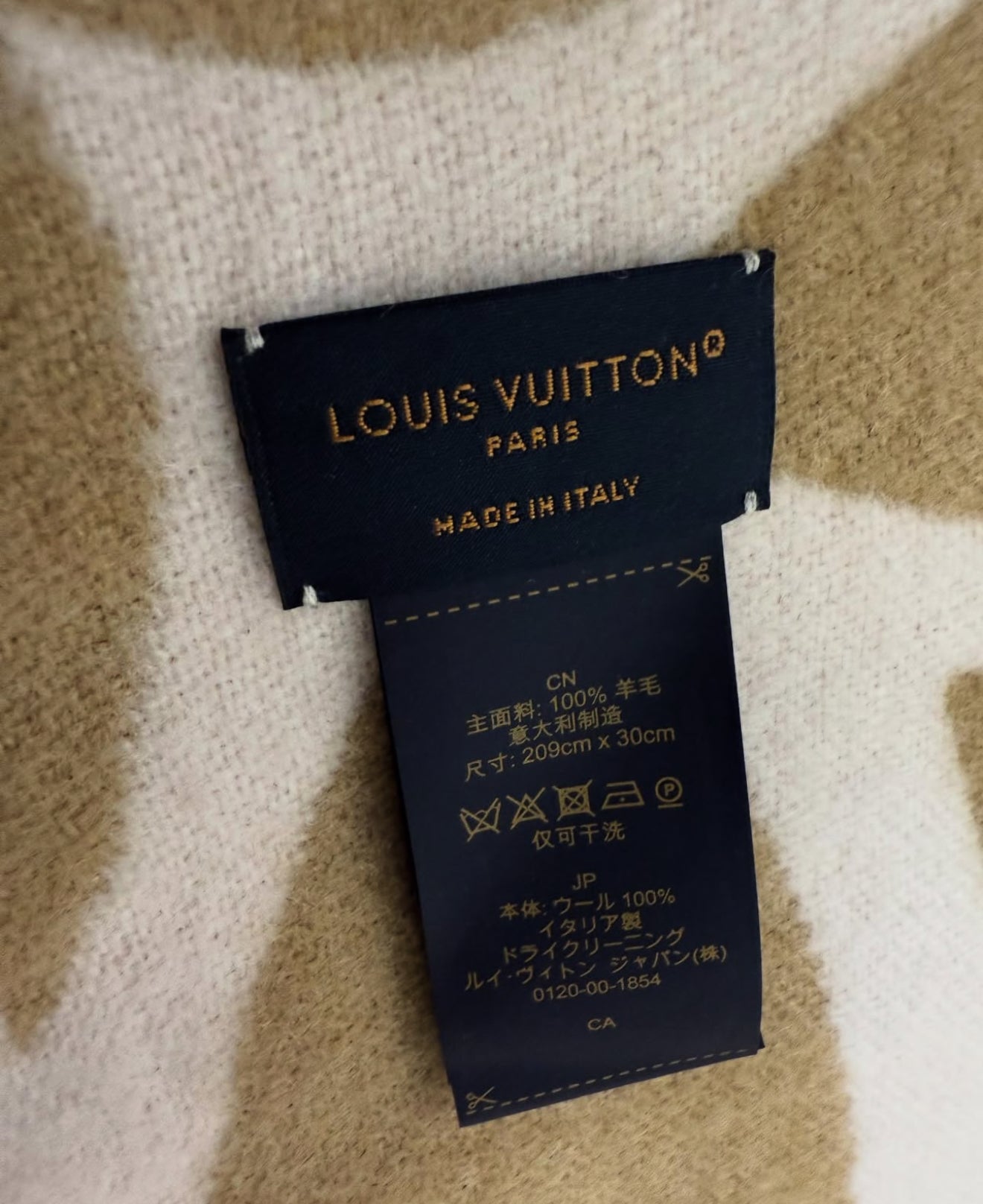 Louis Vuitton Medallion sciarpa