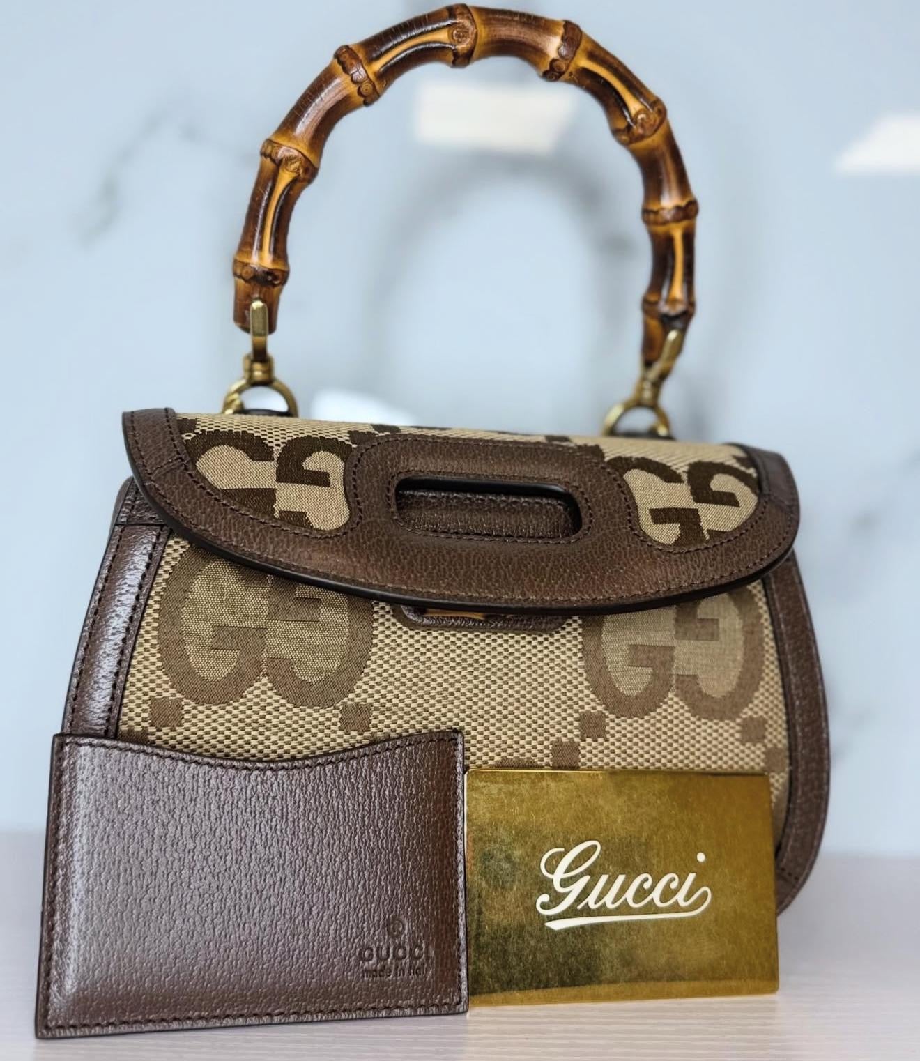 Mini Jumbo Bamboo Gucci