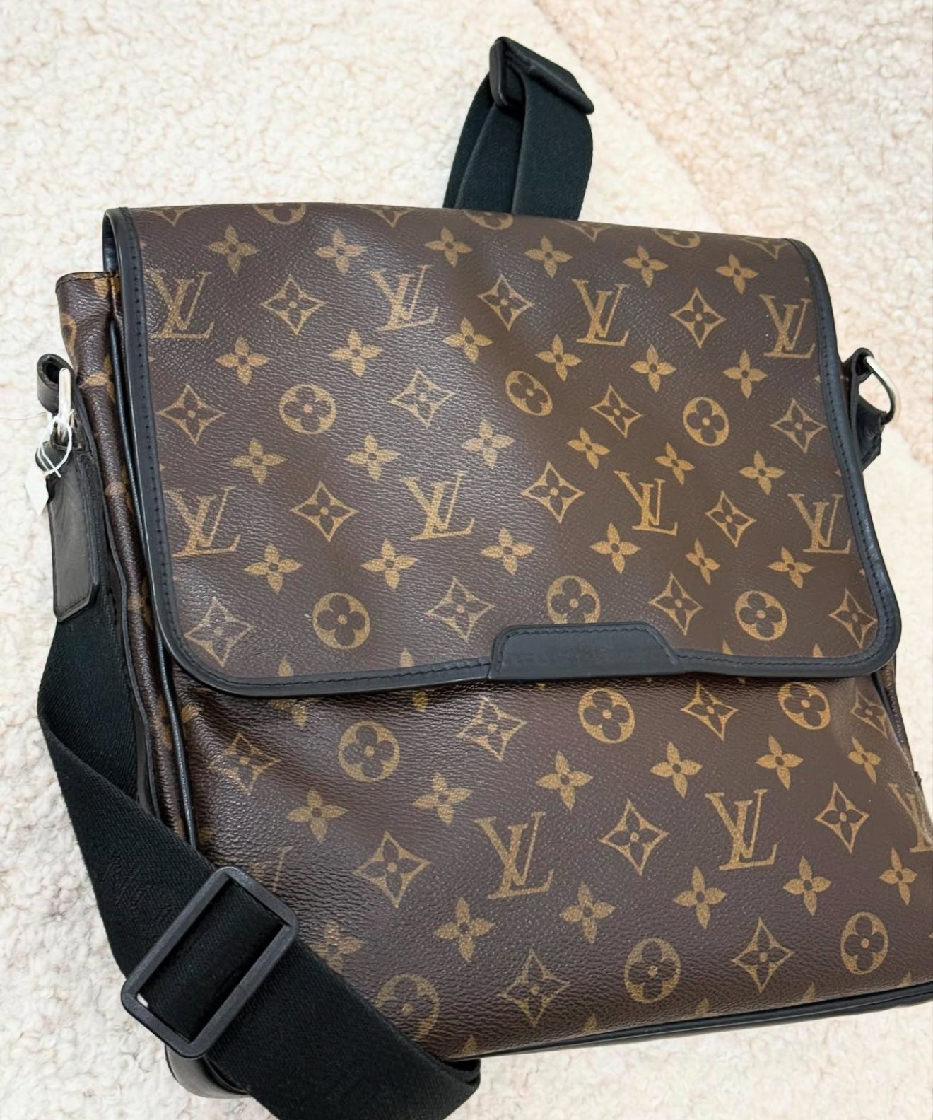 Tracolla Louis Vuitton Macassar MM