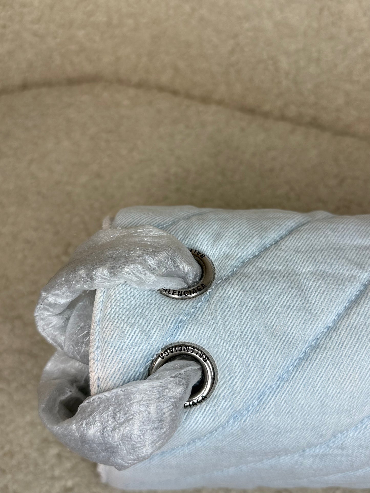 Balenciaga Crush Medium Denim