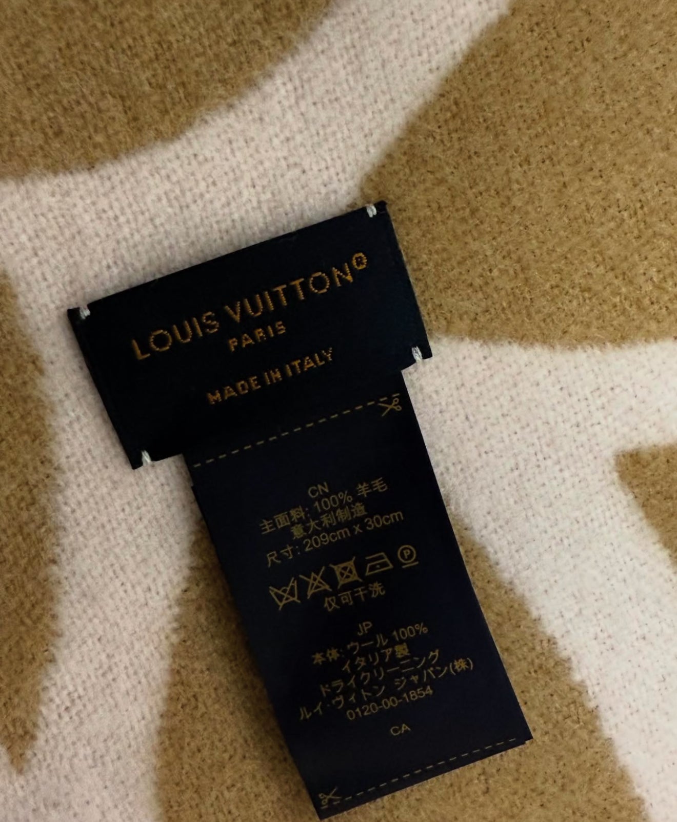 Louis Vuitton Medallion sciarpa