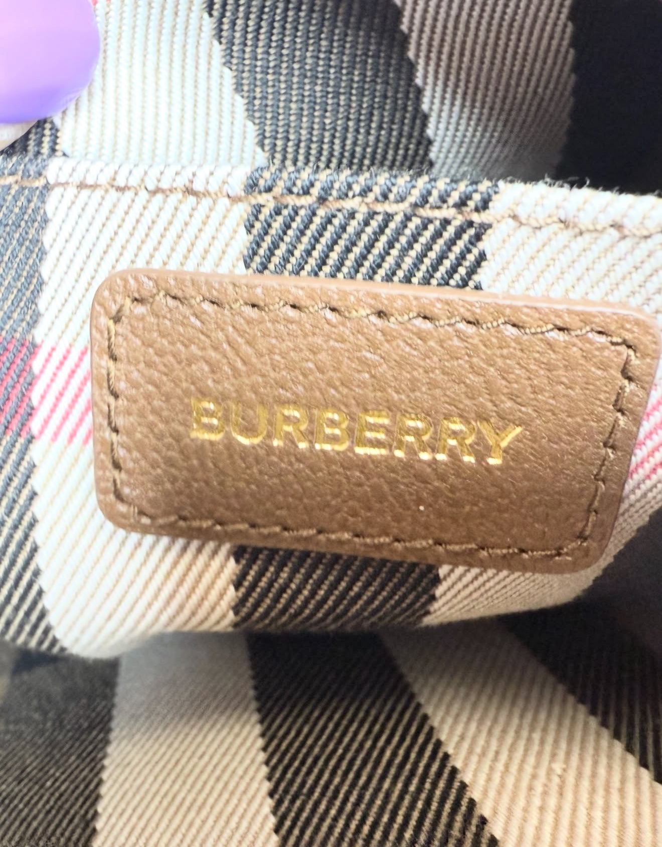 Camera bag Burberry