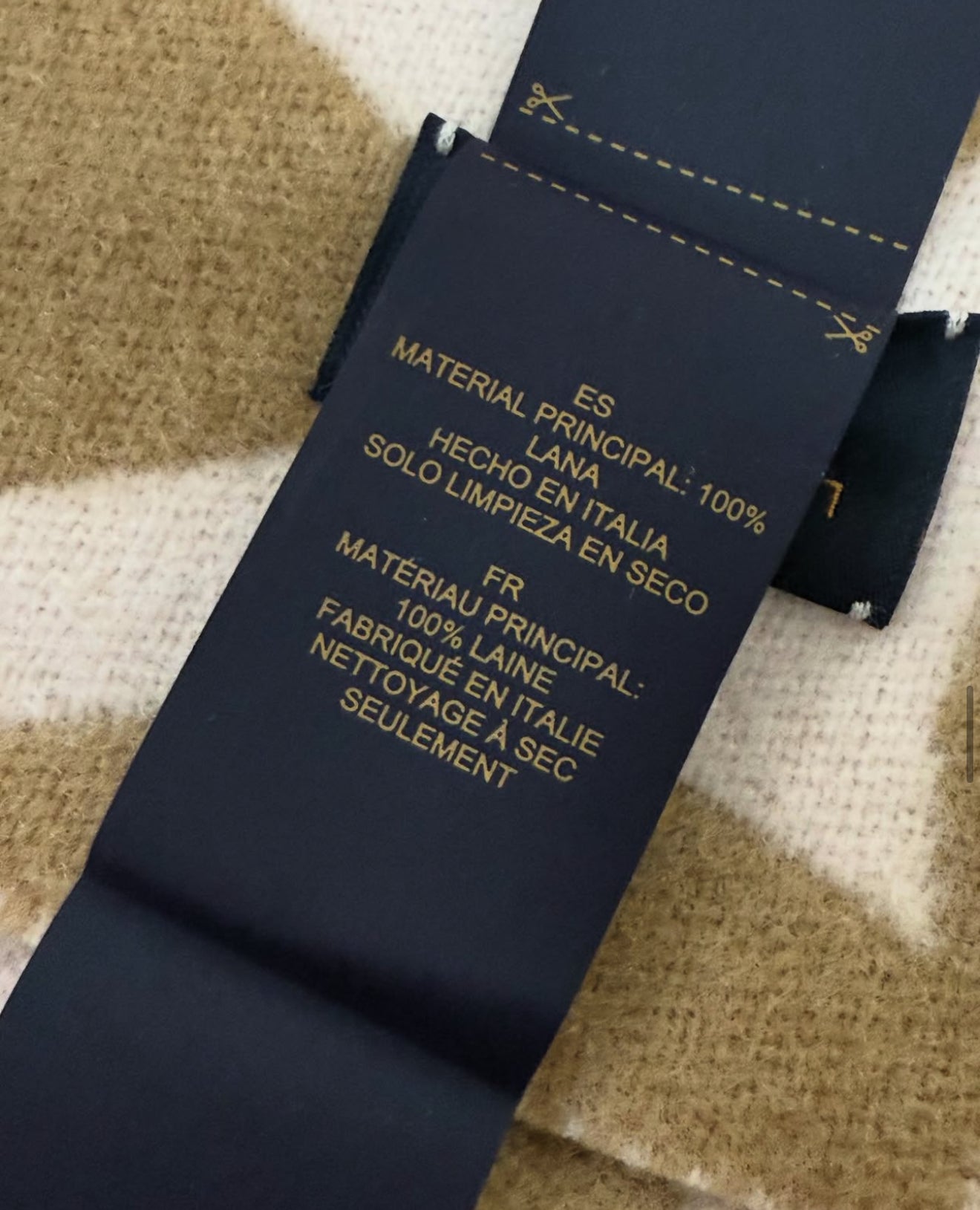 Louis Vuitton Medallion sciarpa