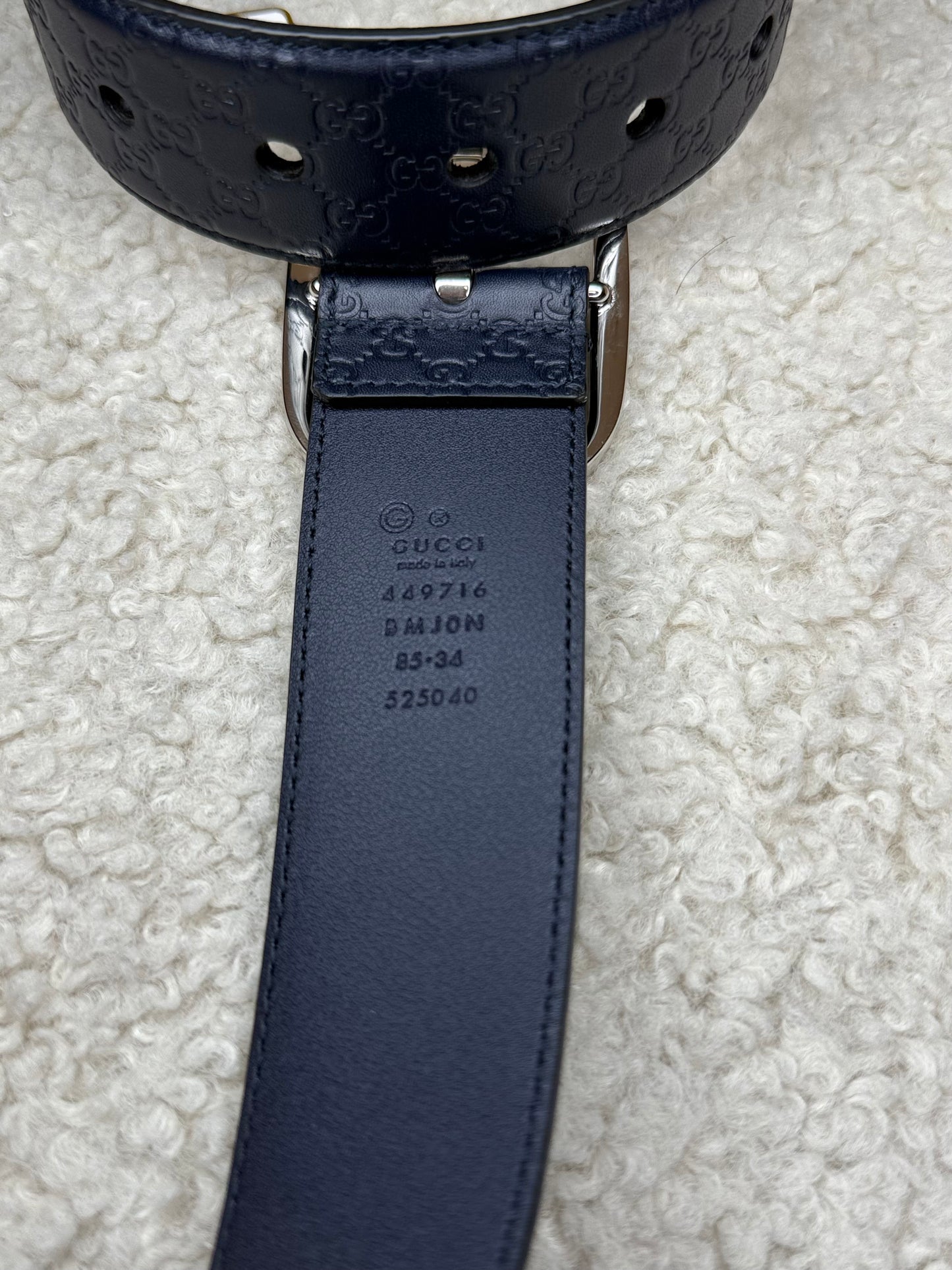 Gucci cintura Micro Guccissima
