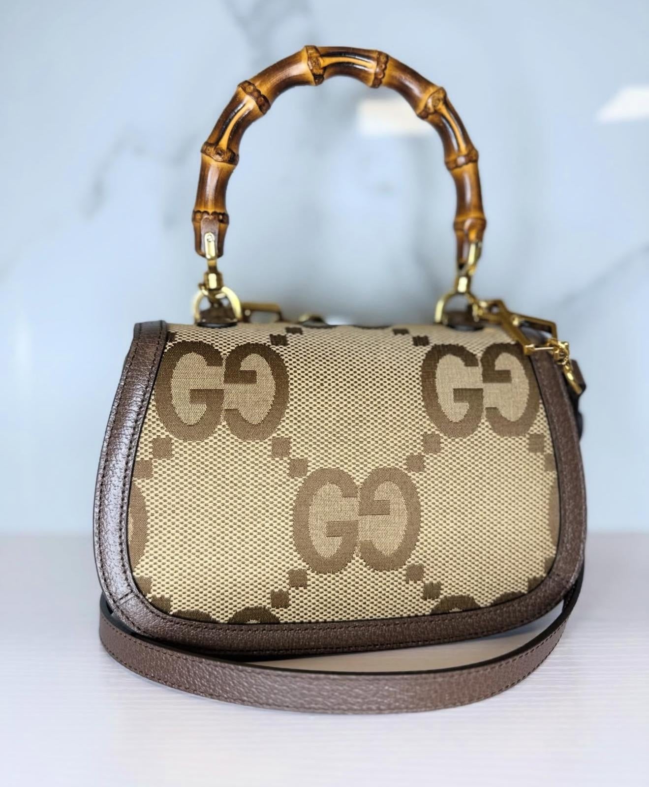 Mini Jumbo Bamboo Gucci