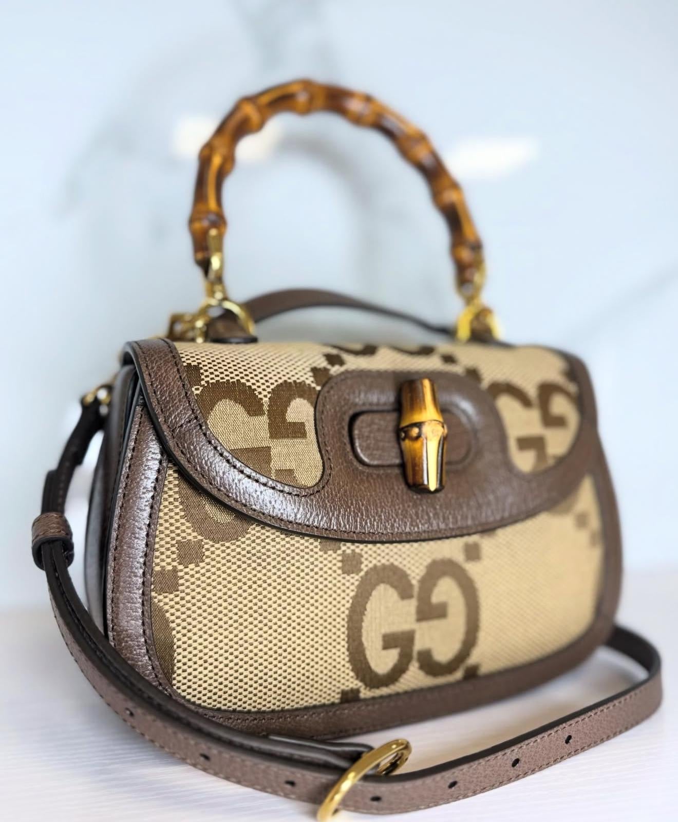 Mini Jumbo Bamboo Gucci